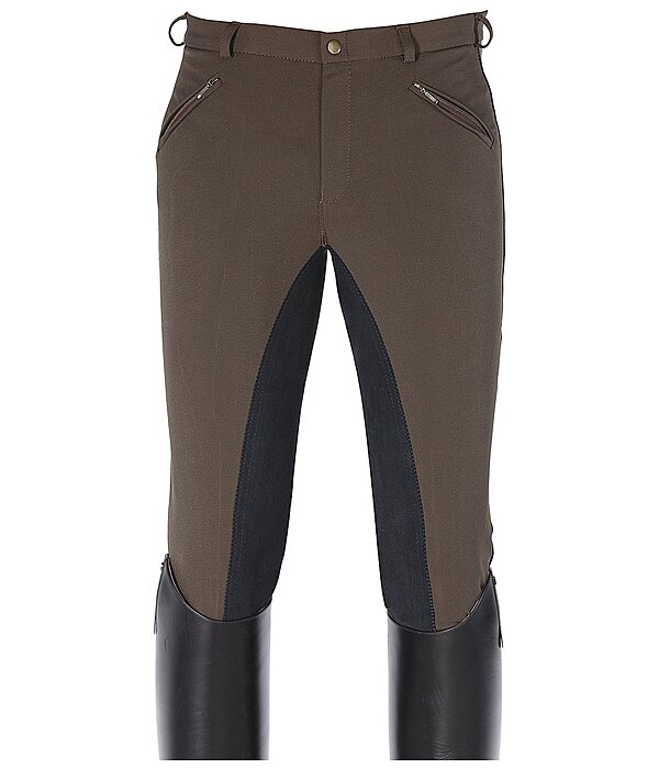 Pantaloni da equitazione da uomo full seat super stretch Leon
