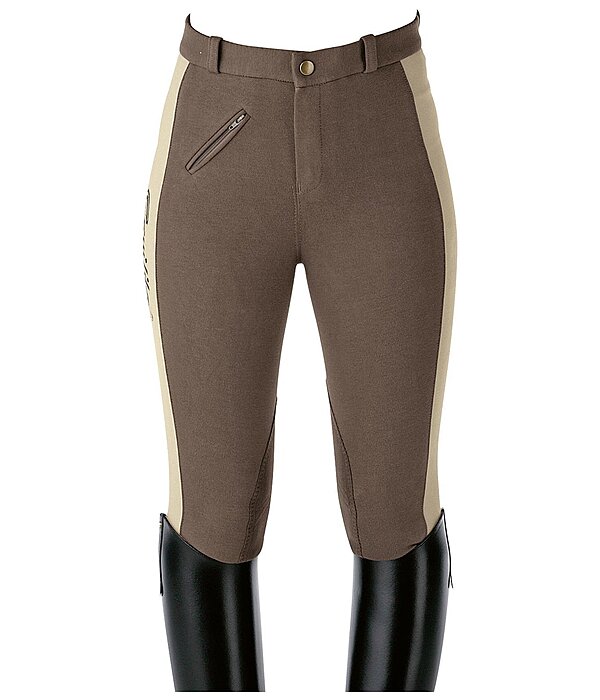 Pantaloni da equitazione per bambini con grip al ginocchio Cora