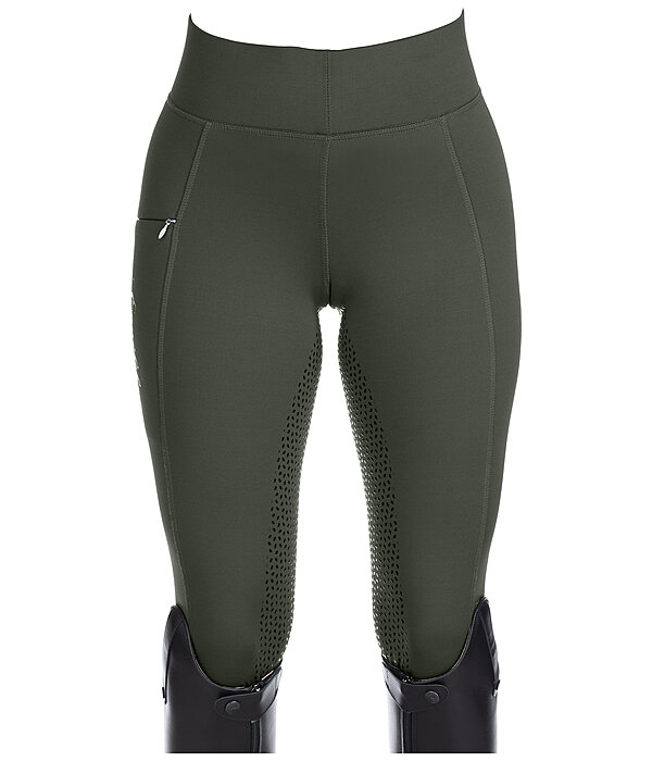 Leggings da equitazione termici full grip Hermine