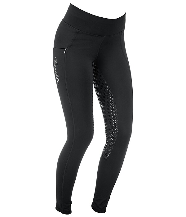 Leggings da equitazione termici full grip Hermine