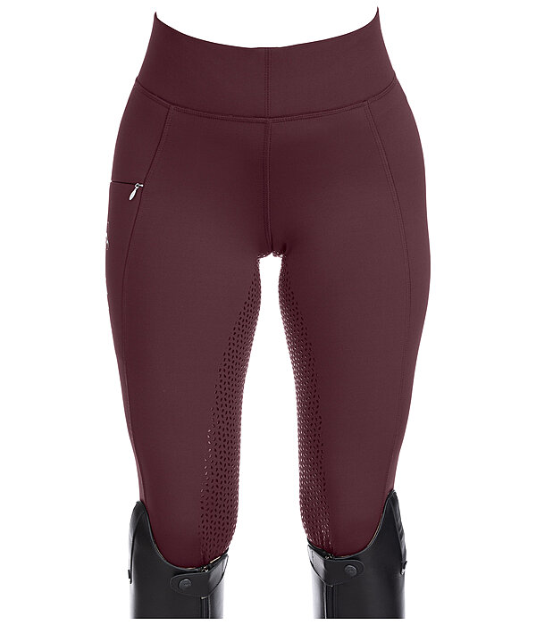 Leggings da equitazione termici full grip Hermine