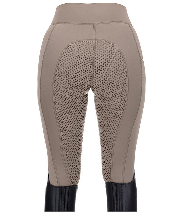 Leggings da equitazione termici full grip Hermine