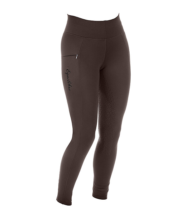 Leggings da equitazione termici full grip Hermine