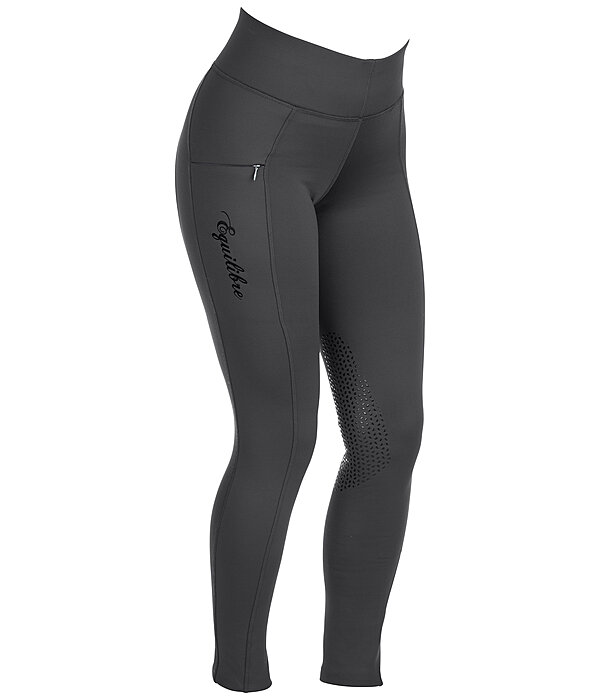 Leggings da equitazione termici grip al ginocchio Valerie