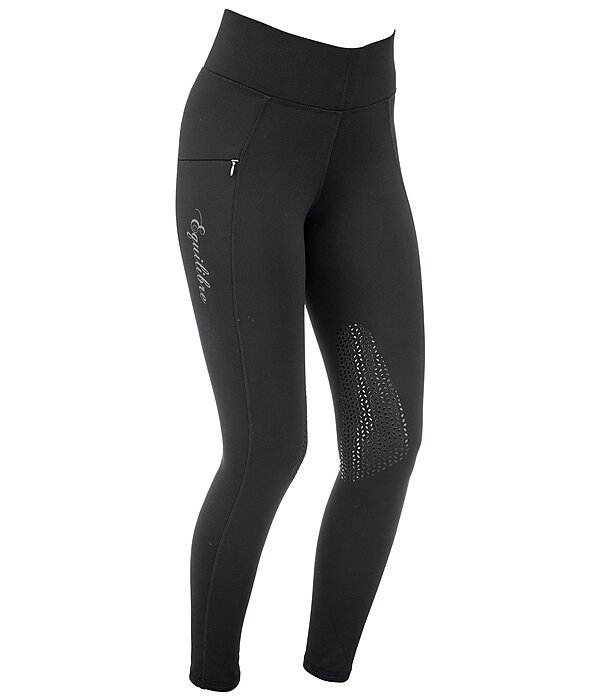 Leggings da equitazione termici grip al ginocchio Valerie