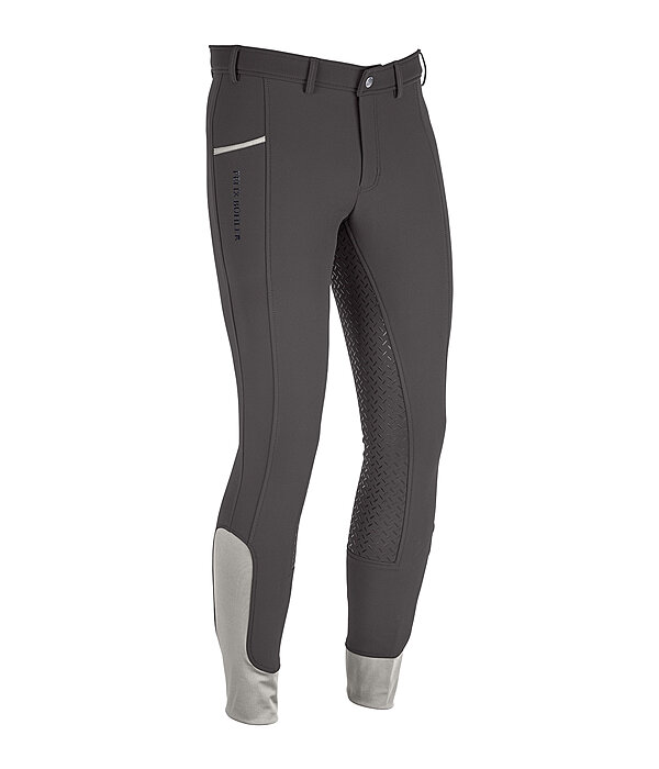 Pantaloni da equitazione softshell da uomo full grip Oliver