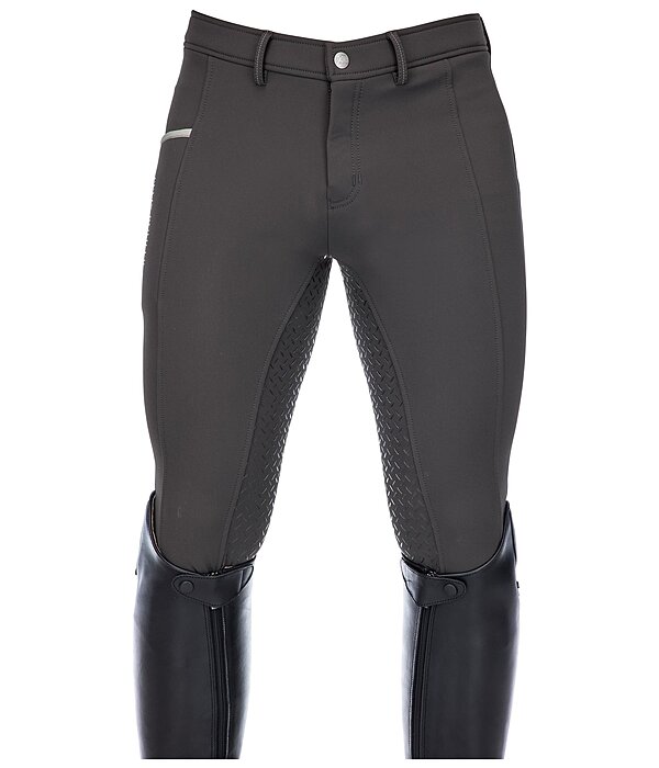 Pantaloni da equitazione softshell da uomo full grip Oliver