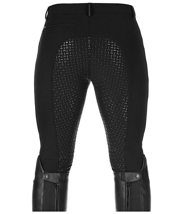 Pantaloni da equitazione softshell da uomo full grip Oliver