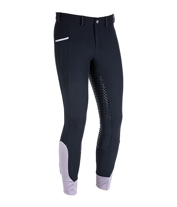 Pantaloni da equitazione softshell da uomo full grip Oliver
