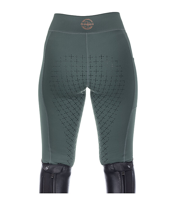 Leggings da equitazione termici full grip per bambini Lene II