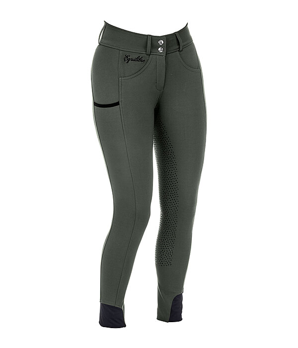 Pantaloni da equitazione full grip a vita alta comfort Juliane