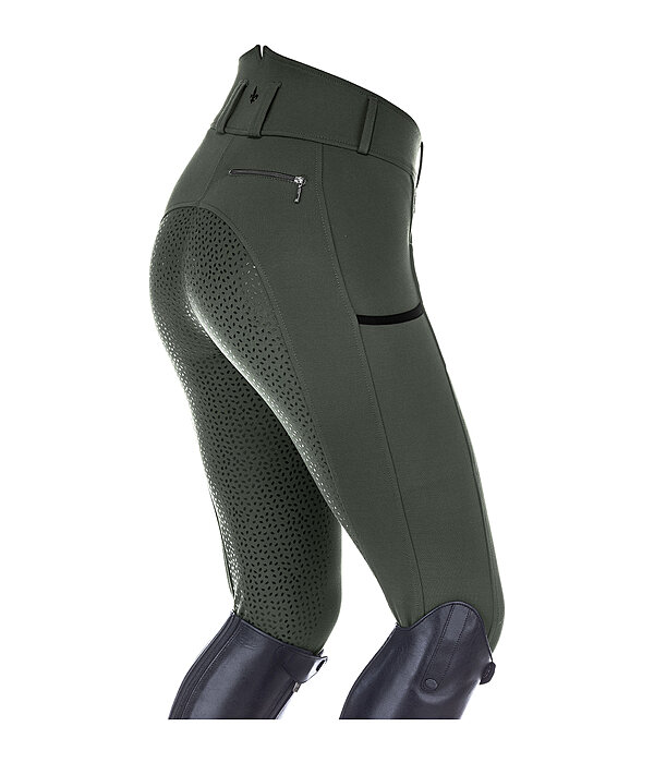 Pantaloni da equitazione full grip a vita alta comfort Juliane