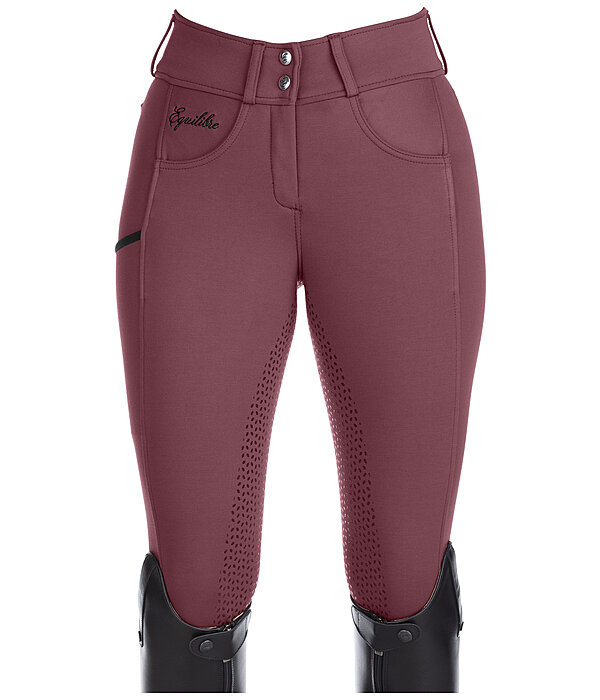 Pantaloni da equitazione full grip a vita alta comfort Juliane