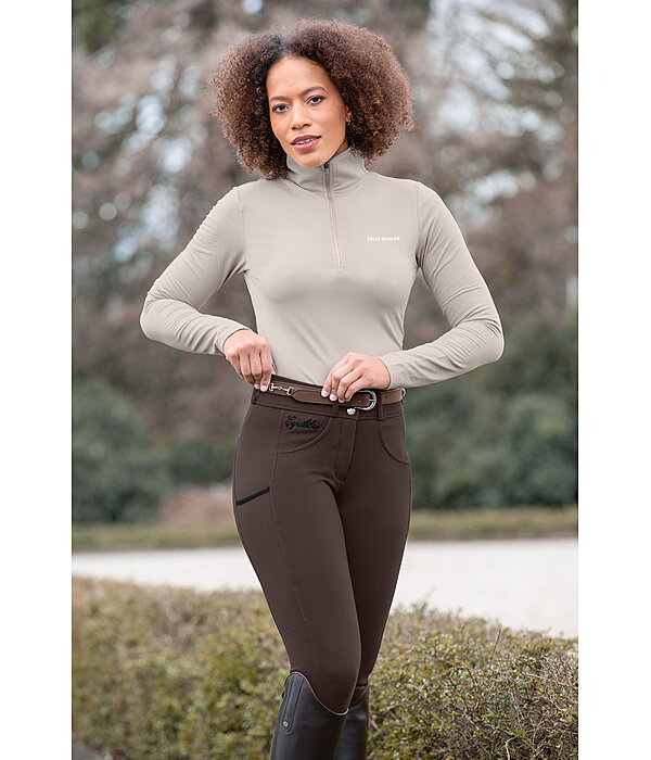 Pantaloni da equitazione a vita alta full grip Juliane