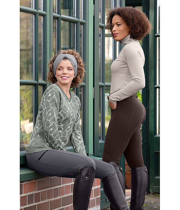 Pantaloni da equitazione a vita alta full grip Juliane