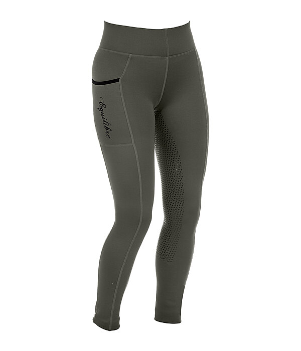 Leggings da equitazione termici full grip Kristen