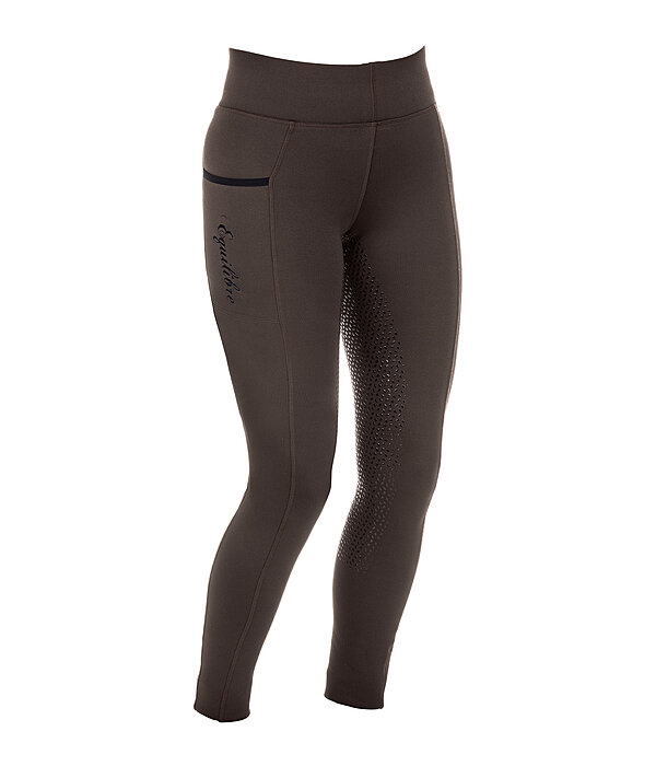 Leggings da equitazione termici full grip Kristen