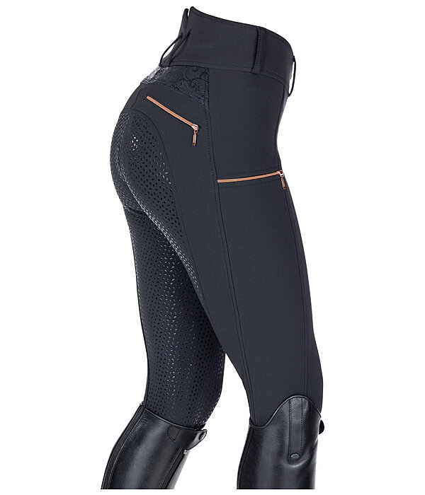 Pantaloni da equitazione full grip a vita alta Evelyn