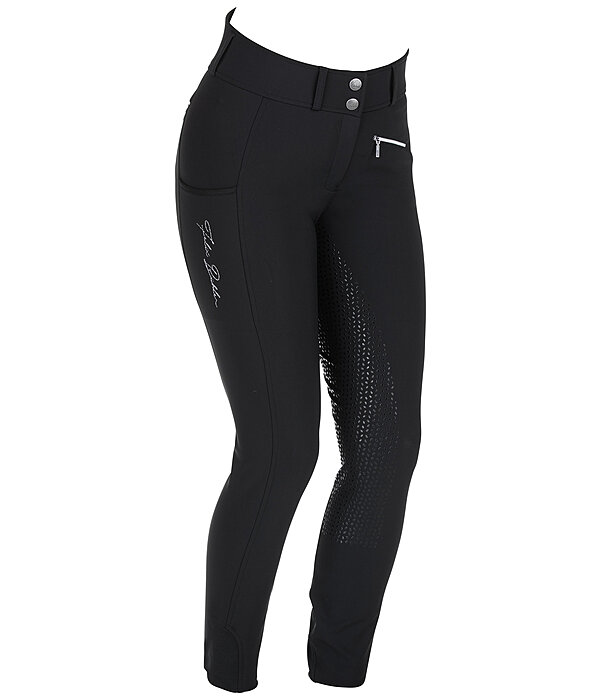 Pantaloni da equitazione termici a vita alta full grip Elodie