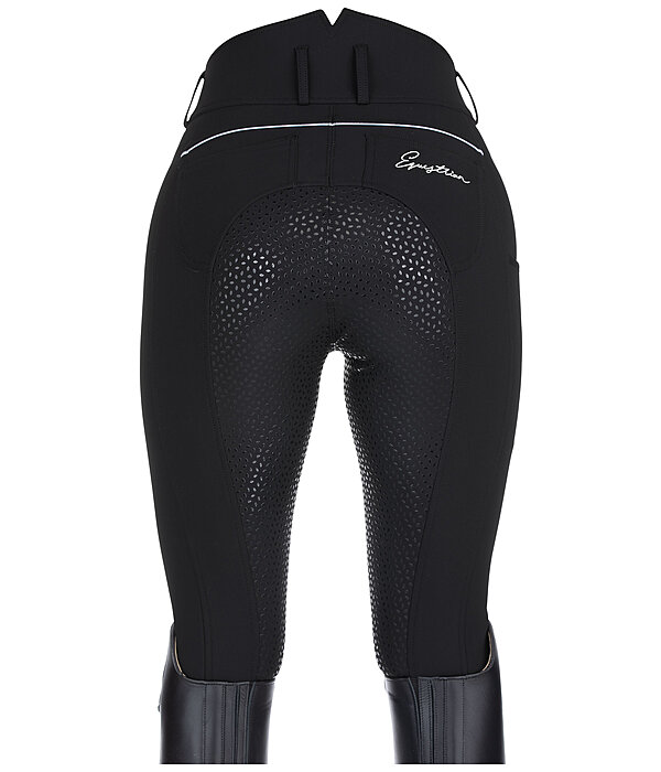 Pantaloni da equitazione termici a vita alta full grip Elodie