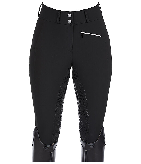 Pantaloni da equitazione termici a vita alta full grip Elodie