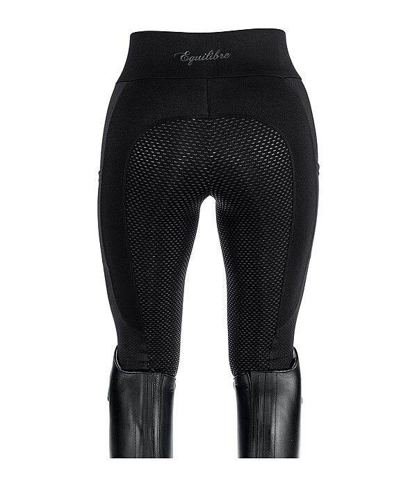 Leggings da equitazione full grip Lola- Mesh