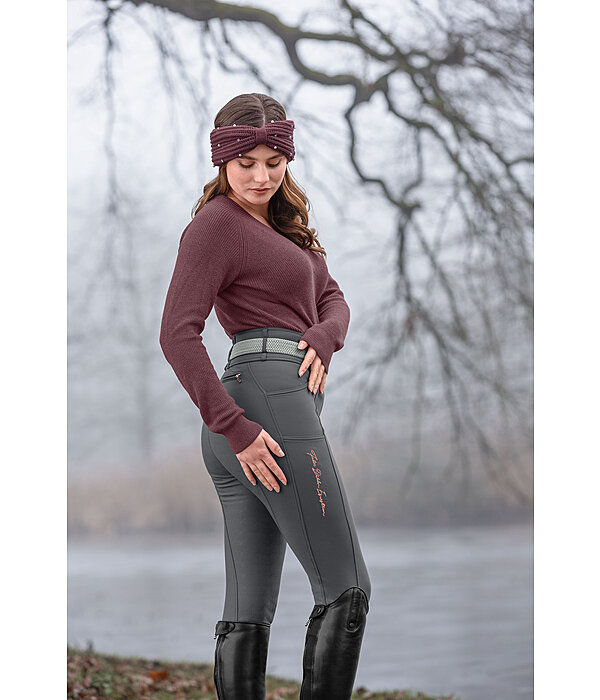 Pantaloni da equitazione termici full grip Jessica
