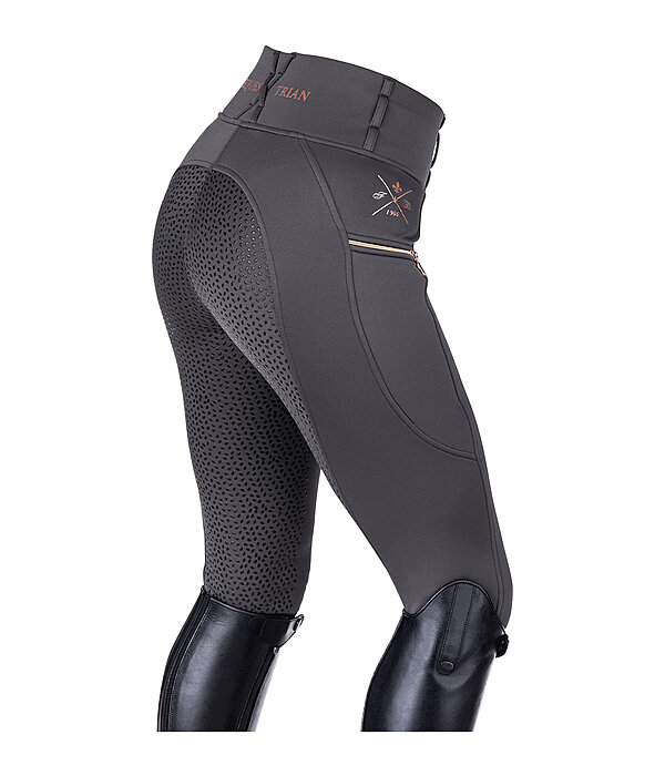 Leggings da equitazione termici full grip Kassandra