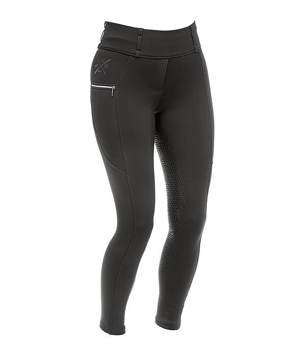 Leggings da equitazione termici full grip Kassandra
