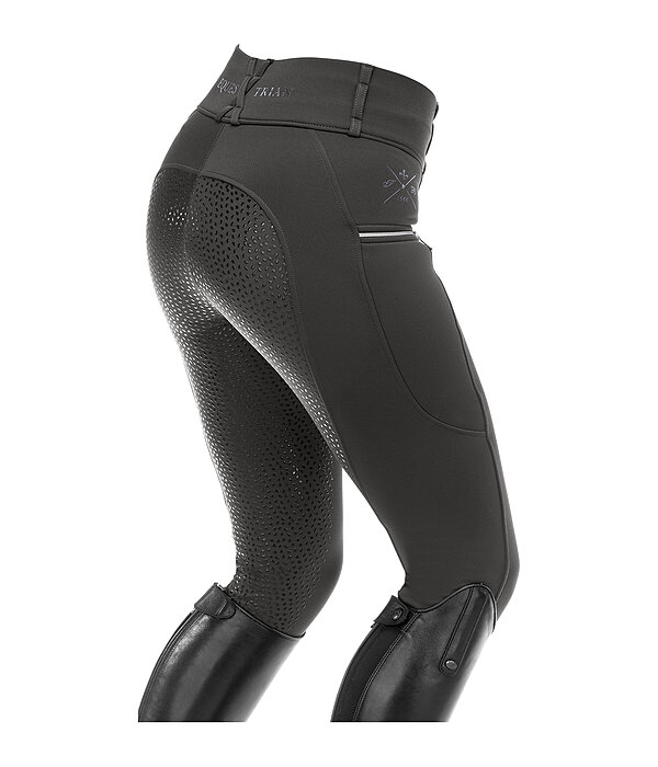 Leggings da equitazione termici full grip Kassandra