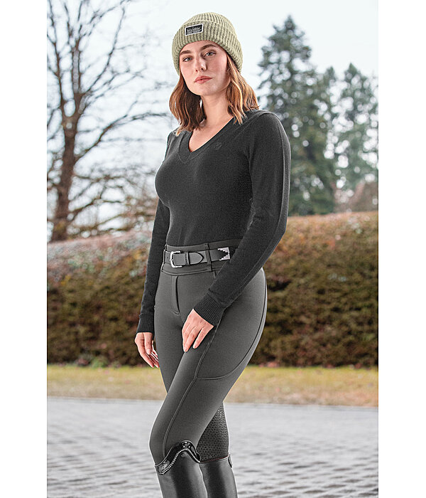 Leggings da equitazione termici full grip Kassandra