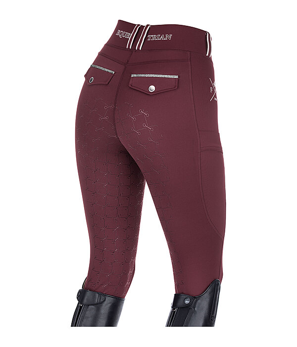 Leggings da equitazione full grip Malena