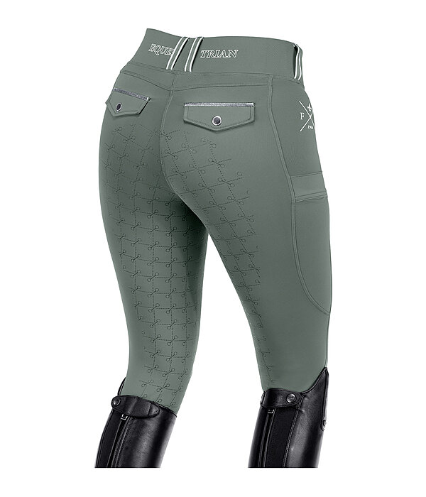 Leggings da equitazione full grip Malena