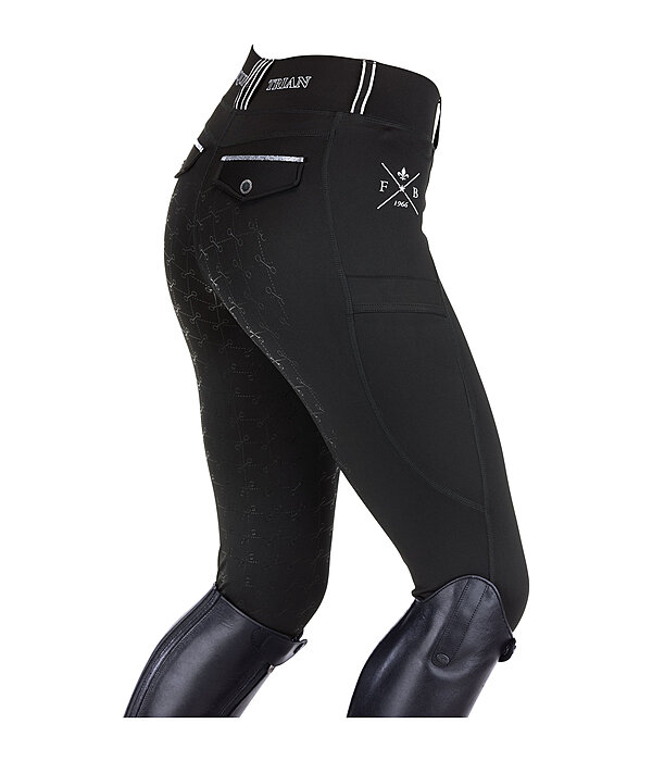 Leggings da equitazione full grip Malena