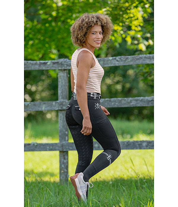 Leggings da equitazione full grip Malena