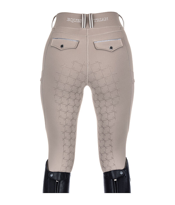 Leggings da equitazione full grip Malena