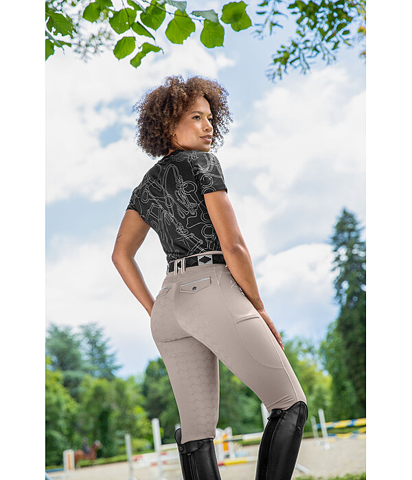 Leggings da equitazione full grip Malena