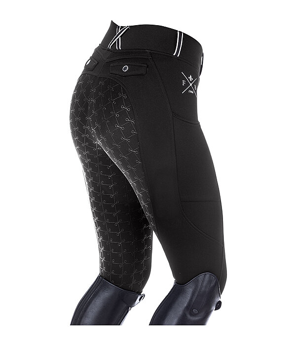 Leggings da equitazione termici full grip Juliette