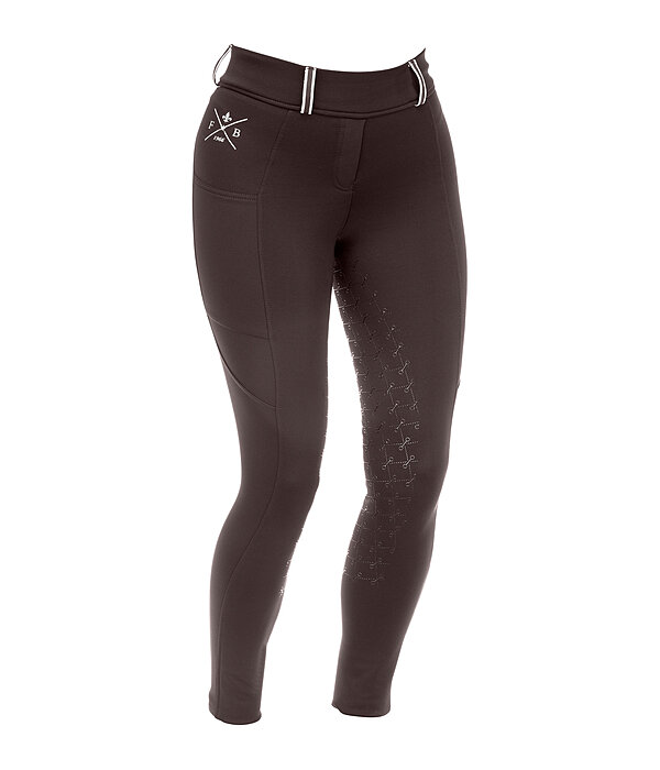 Leggings da equitazione termici full grip Juliette