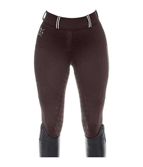 Leggings da equitazione termici full grip Juliette