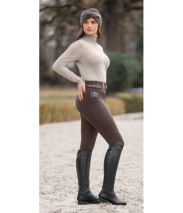 Leggings da equitazione termici full grip Juliette