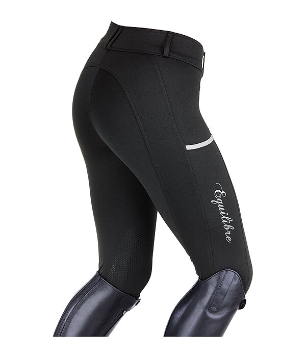 Pantaloni da equitazione hybrid con grip al ginocchio Functional-Basic