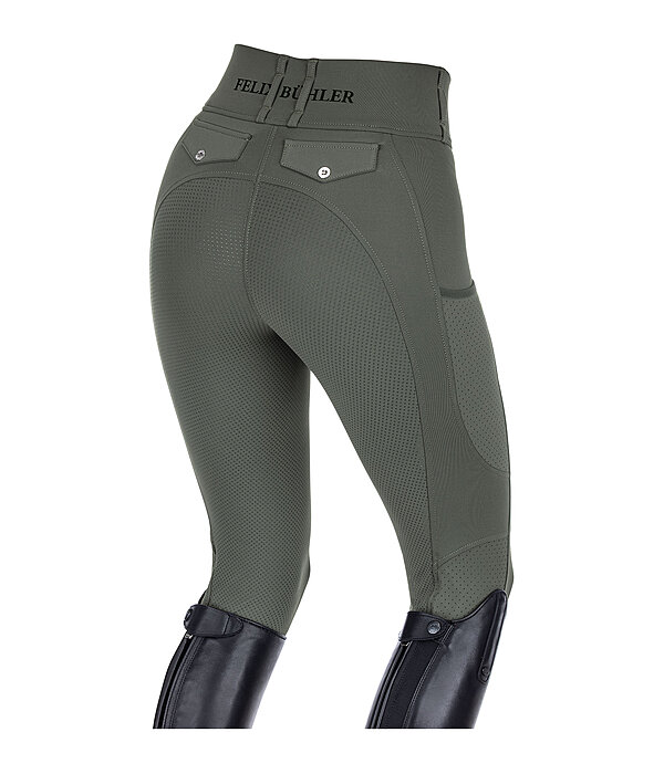 Leggings da equitazione estivi full grip Marina-Mesh