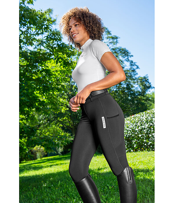 Leggings da equitazione estivi full grip Marina-Mesh