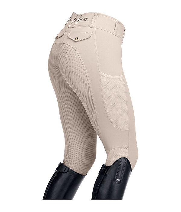 Pantaloni da equitazione hybrid estivi full grip Mesh Samira