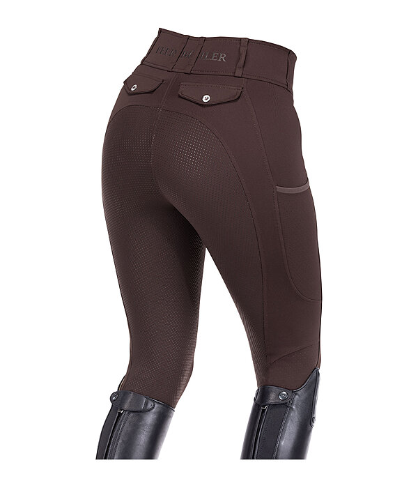 Pantaloni da equitazione hybrid estivi full grip Mesh Samira