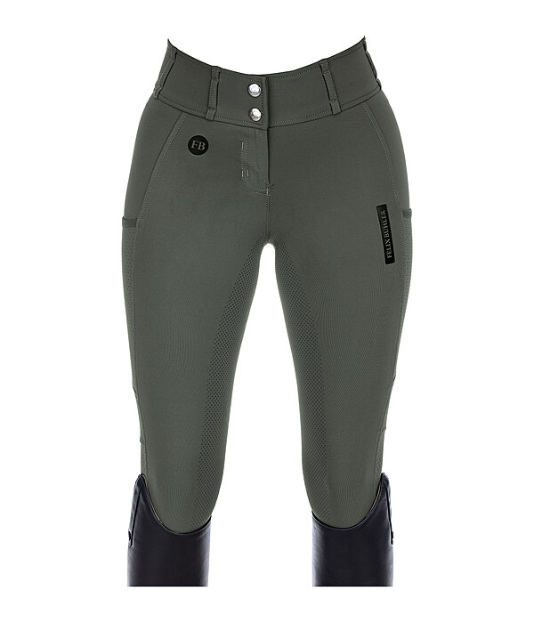 Pantaloni da equitazione hybrid estivi full grip Mesh Samira