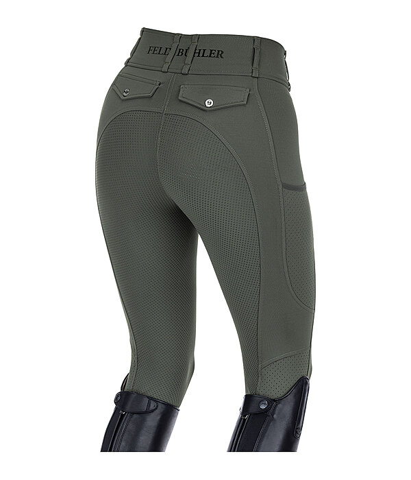 Pantaloni da equitazione hybrid estivi full grip Samira-Mesh