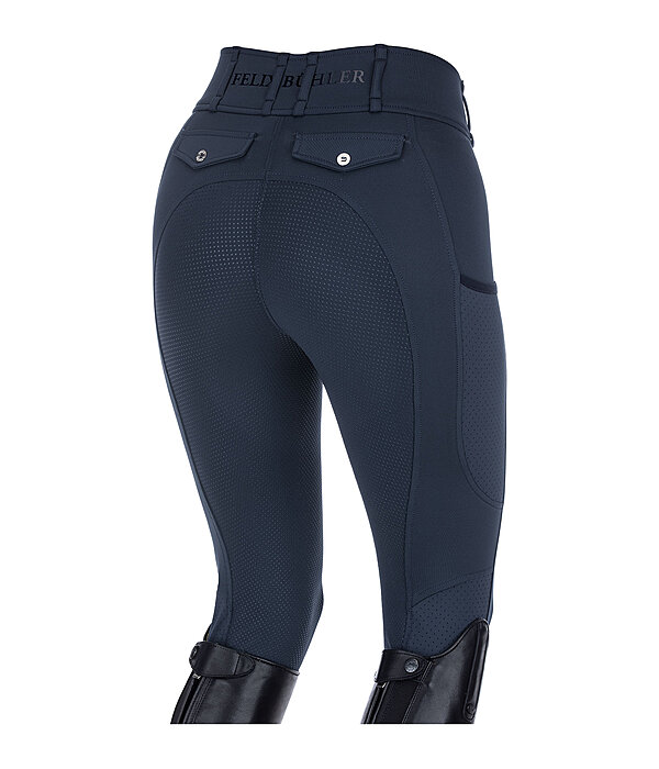 Pantaloni da equitazione hybrid estivi full grip Samira-Mesh