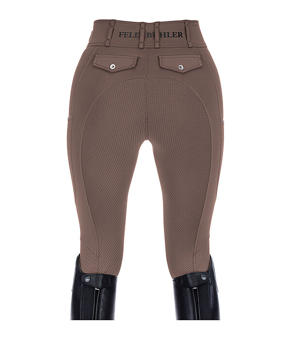 Pantaloni da equitazione hybrid estivi full grip Mesh Samira